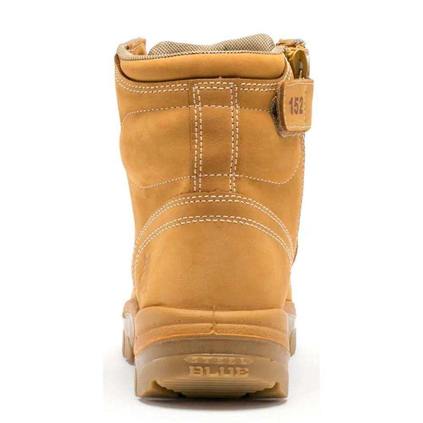 Wheat Argyle® Zip: TPU with Bump Cap 332152 Zip Up Boots Steel Blue   