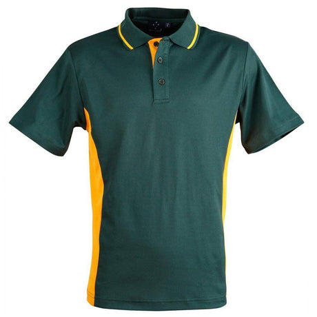 PS73K Teammate Polo Kids Polos Winning Spirit 04K Bottle.Gold 