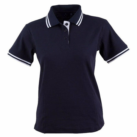 PS66 Grace Polo Women's Polos Winning Spirit 8 Navy / White 