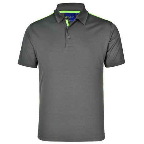 Staten Polo Shirt Men's Polos Winning Spirit Ash.Lime XS 