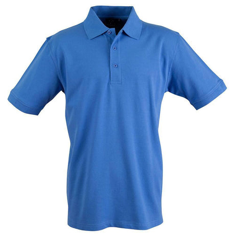 Darling Harbour Polo Men's Polos Winning Spirit Azure Blue S 