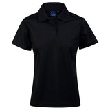 PS82 Verve Polo Ladies' Polos Winning Spirit Black 8 