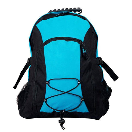 Smartpack Backpack Bags Winning Spirit Black.Aqua Blue  