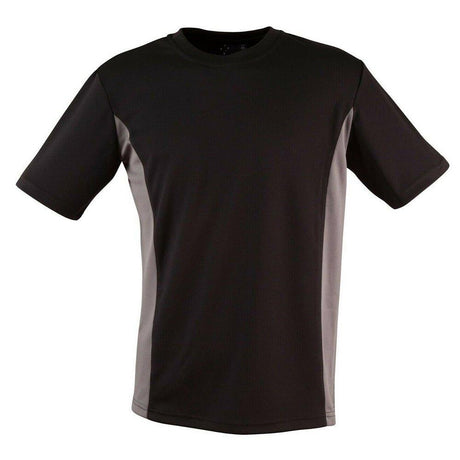 TS12K Teammate Tee Kids T Shirts Winning Spirit Black.Ash 06K 