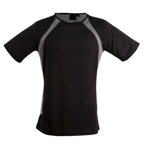 TS71 Sprint Tee Shirt Men's T Shirts Winning Spirit Black.Ash S 
