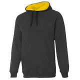 FL09 Passion Fleece Hoodie - Unisex Hoodies Winning Spirit Black/Gold XS 