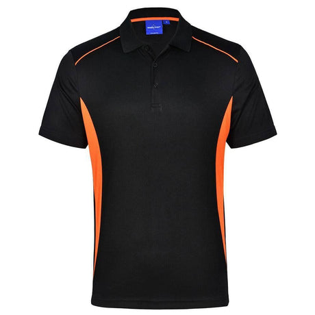 PS79K Pursuit Polo Kids Polos Winning Spirit Black.Orange 04K 