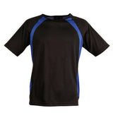TS71 Sprint Tee Shirt Men's T Shirts Winning Spirit Black.Royal S 