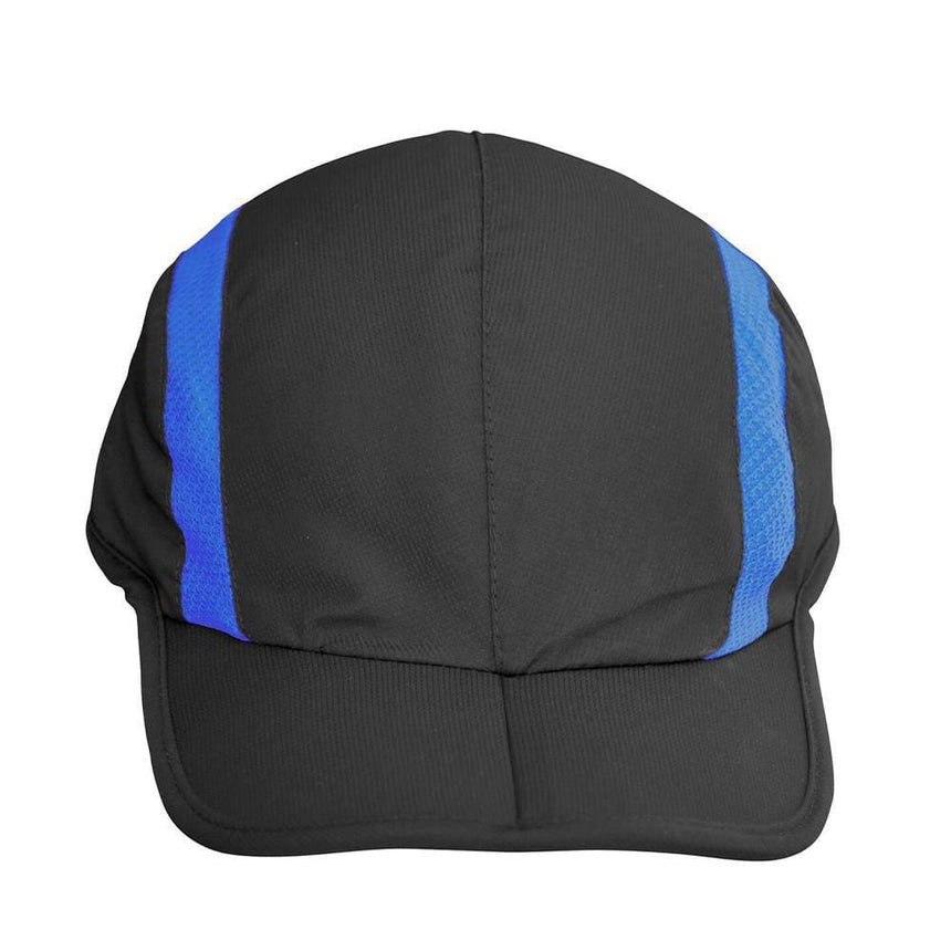 Sprint Foldable Cap Hats Winning Spirit Black.Royal  