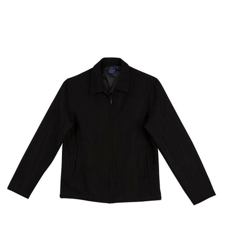 Flinders Wool Blend Corporate Jacket Men's Jackets Winning Spirit Black S 