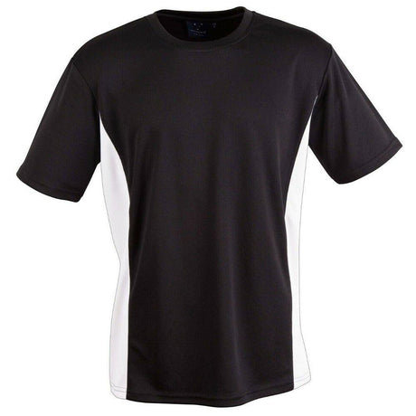 TS12K Teammate Tee Kids T Shirts Winning Spirit Black.White 06K 