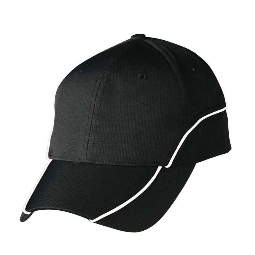 Contrast Lining Cap Hats Winning Spirit Black.White  