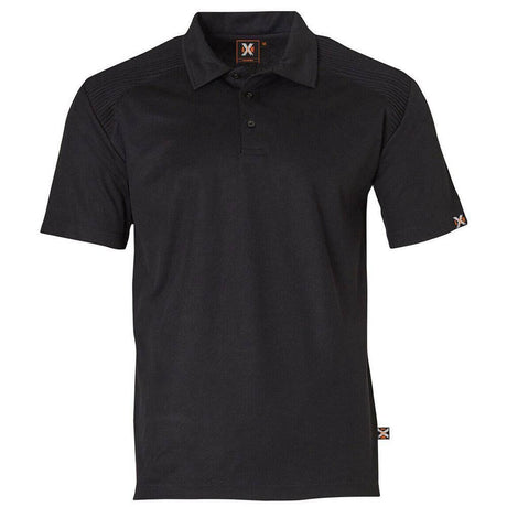 PS209 Unisex Short Sleeve TrueDry® Polo Polos Winning Spirit Black XXS 