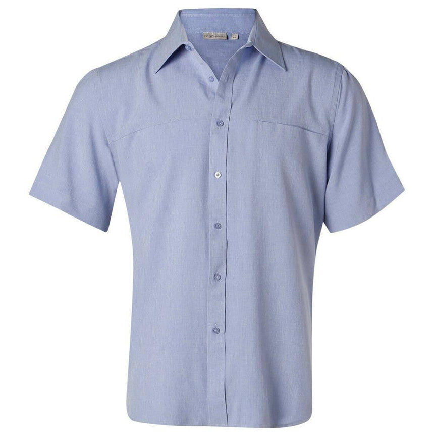 Men's CoolDry Short Sleeve Shirt Short Sleeve Shirts Winning Spirit Blue 38 
