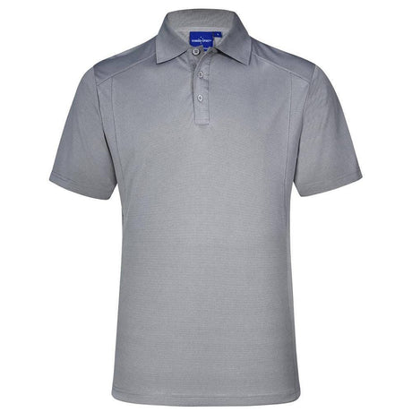 PS59 Lucky Bamboo Short Sleeve Polo Men's Polos Winning Spirit Grey S 