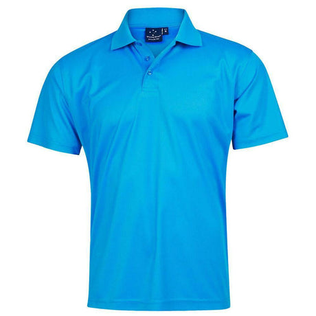 PS81K Verve Polo Kid's Polos Winning Spirit Cyan 04K 