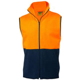 SW08 Hi-Vis Two Tone Vest Vests Winning Spirit Navy/Orange S 