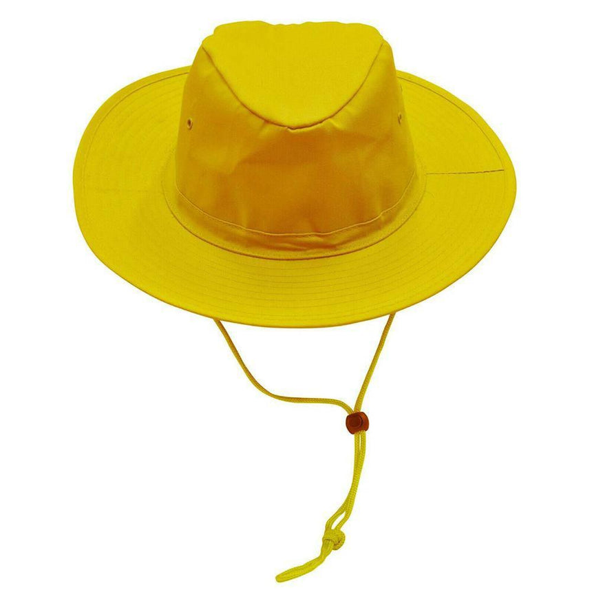 Slouch Hat With Break-Away Clip Strap Hats Winning Spirit Gold 55 