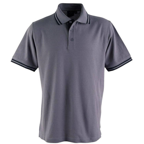 PS65K Grace Polo Kids Polos Winning Spirit Grey.Black 06K 