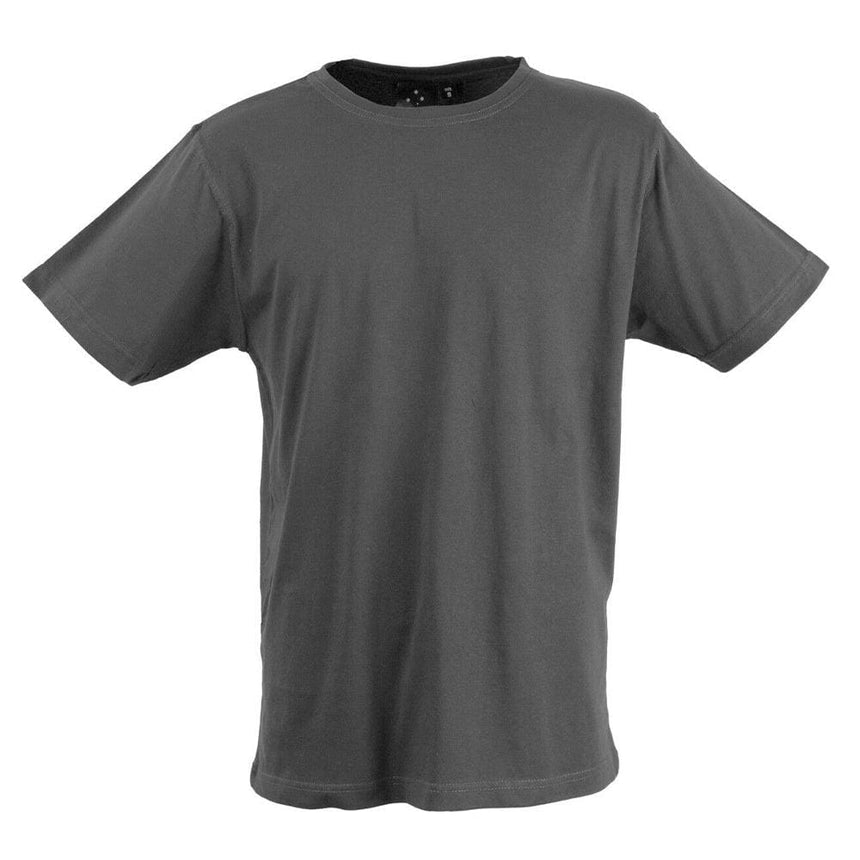 Budget Unisex Tee Shirt T Shirts Winning Spirit Grey XS 