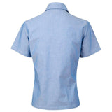 BS05 Ladies Chambray Short Sleeve Shirts Winning Spirit