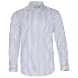 M7310L Men's Executive Sateen Stripe Long Sleeve Shirt Shirts Winning Spirit