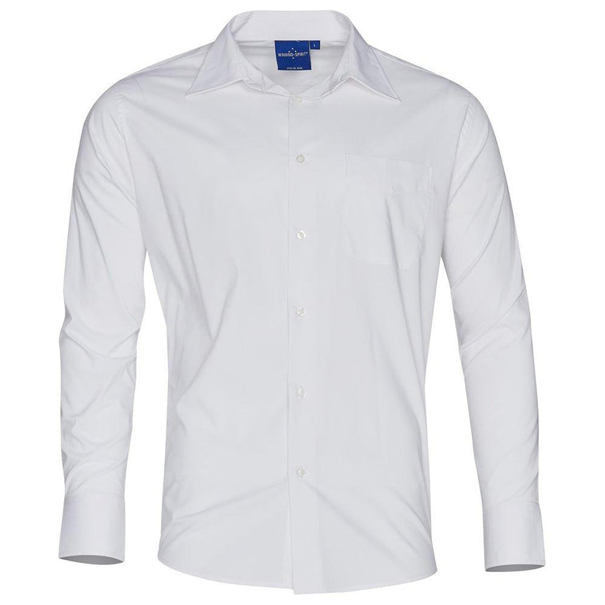 Men's Teflon Executive Long Sleeve Shirt Long Sleeve Shirts Winning Spirit   