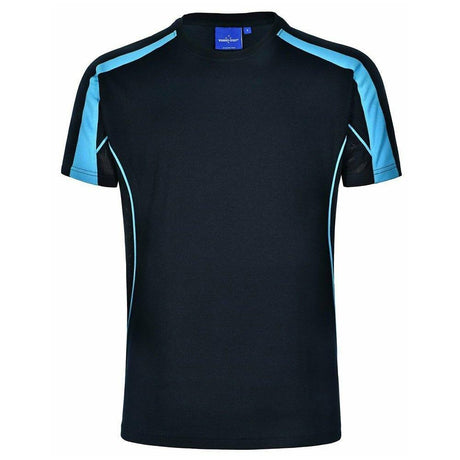 TS53K Legend Tee Shirt Kids T Shirts Winning Spirit Navy.Aqua Blue 04K 