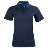 PS84 Staten Polo Shirt Ladies Polos Winning Spirit Navy.Cyan 6 