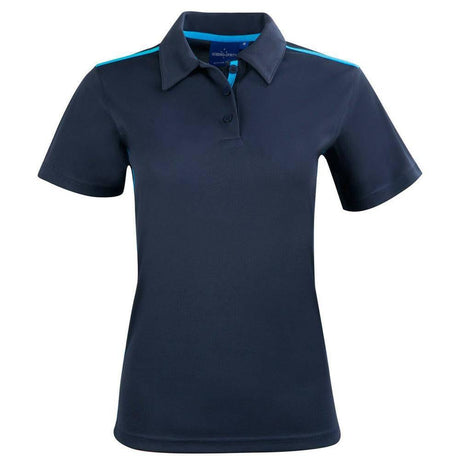 PS84 Staten Polo Shirt Ladies Polos Winning Spirit Navy.Cyan 6 