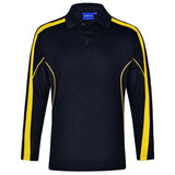 PS70 Legend Plus Ladies Long Sleeve Shirts Winning Spirit Navy.Gold 8 