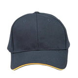 CH72 Pique Mesh With Contrast Sandwich Hats Winning Spirit Navy.Gold  