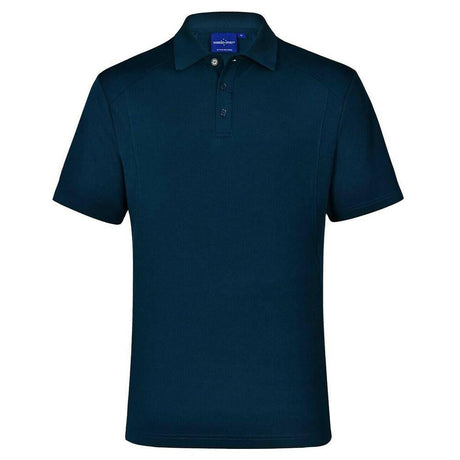PS59 Lucky Bamboo Short Sleeve Polo Men's Polos Winning Spirit Navy S 