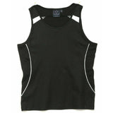 SL54 Legend Singlet Ladies Singlets Winning Spirit Navy.White 8 