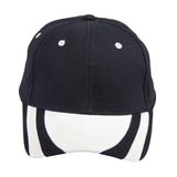 CH67 Contrast Peak Cap Hats Winning Spirit Navy.White  