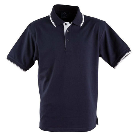 Macquarie Polo Unisex Polos Winning Spirit Navy/White XS 