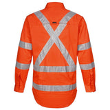 SW66 NSW Rail Lightweight Safety Shirt Shirts Winning Spirit Orange XXS