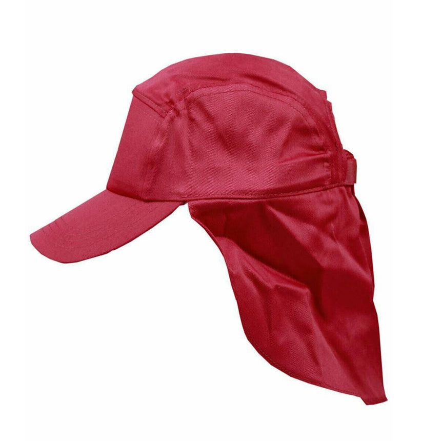 Kids Poly Cotton Legionnaire Hats Winning Spirit Red  