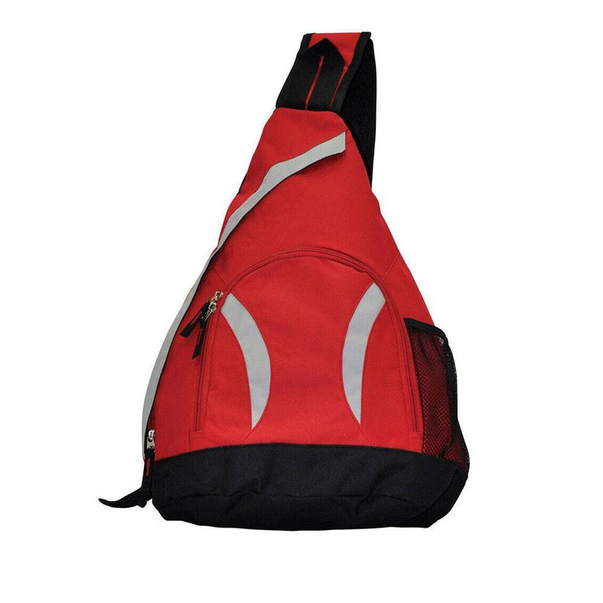 Sling Backpack Bags Winning Spirit Red.Silver  