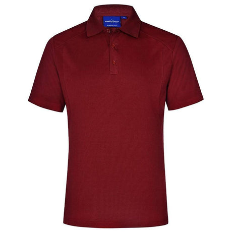 PS59 Lucky Bamboo Short Sleeve Polo Men's Polos Winning Spirit Red S 