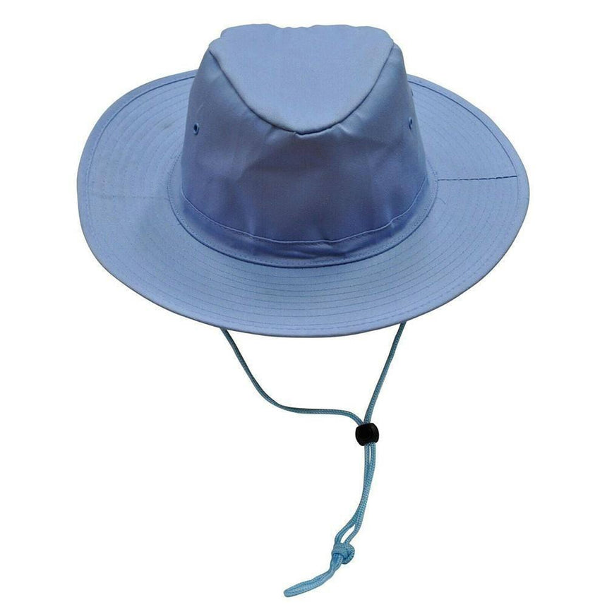 Slouch Hat With Break-Away Clip Strap Hats Winning Spirit Skyblue 55 