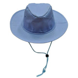 H1026 Slouch Hat With Break-Away Clip Strap Hats Winning Spirit Skyblue 55 