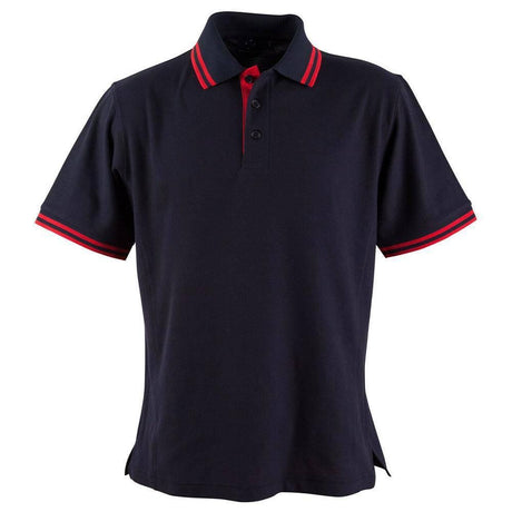 PS65 Grace Polo Men's Polos Winning Spirit Small Navy / Red 