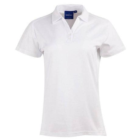 PS34B Victory Truedry® Short Sleeve Polo Polos Winning Spirit White 6 