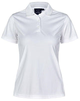 PS76 Icon Polo Ladies Polos Winning Spirit White 8 