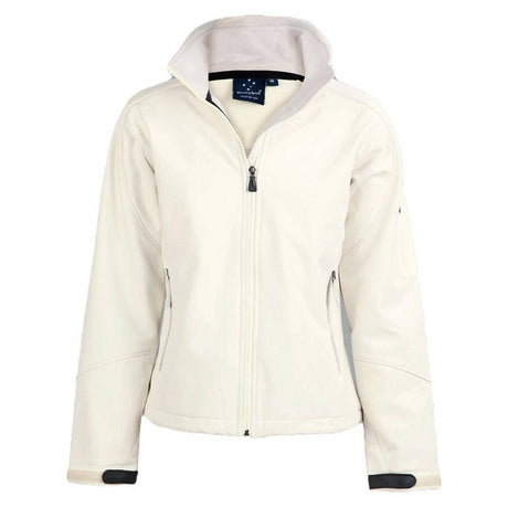 Ladies Softshell Hi-Tech Jacket Jackets Winning Spirit White 8 