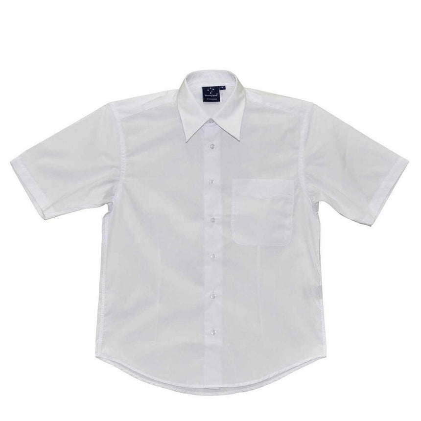 Men's Telfon Executive Short Sleeve Shirt Short Sleeve Shirts Winning Spirit White S 