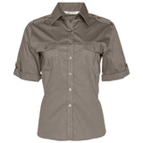 M8911 Women's Short Sleeve Military Shirt Shirts Winning Spirit