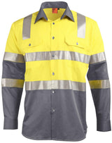 SW70 Biomotion Day/Night Safety Shirt Shirts Winning Spirit Yellow.Charcoal XXS